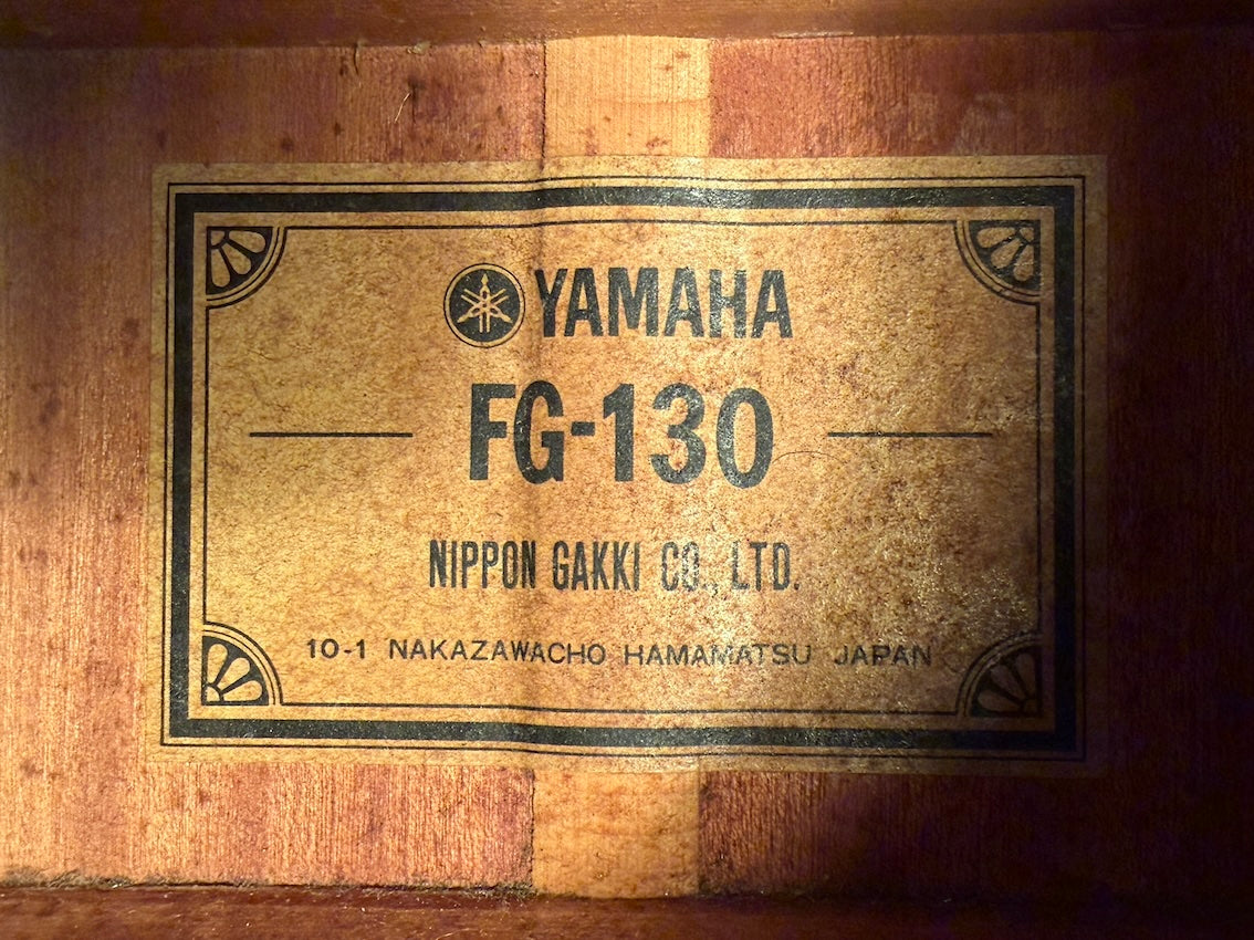 YAMAHA FG-130 1972