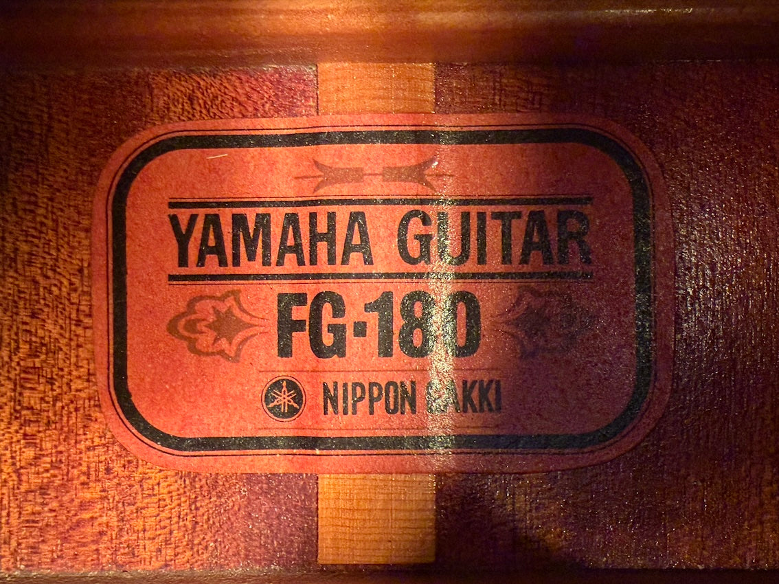 YAMAHA FG-180 1970-1971