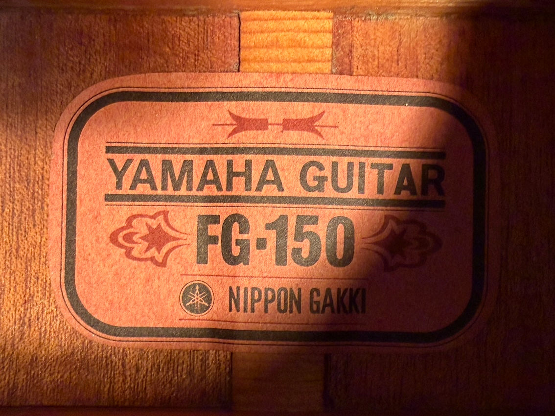 YAMAHA FG-150 1968 – auldguitars