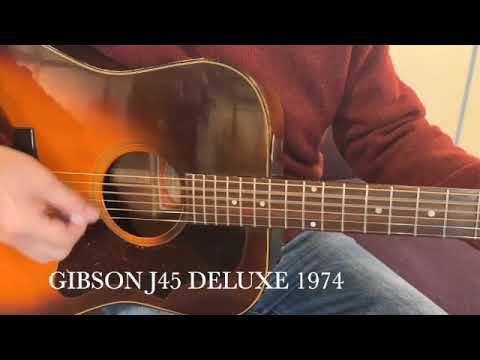 Gibson J45 Deluxe 1974-5 – auldguitars