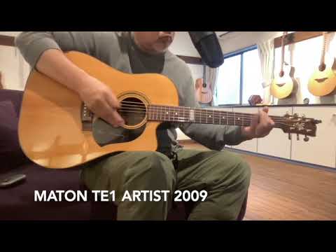 Maton TE-1 Artist メイトン トミー・エマニュエル ケース付 Maton TE-1 Artist メイトン トミー・エマニュエル ケース付 MATON TE